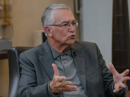 Ricardo Salinas, en Ciudad de México, el 26 de febrero de 2025.