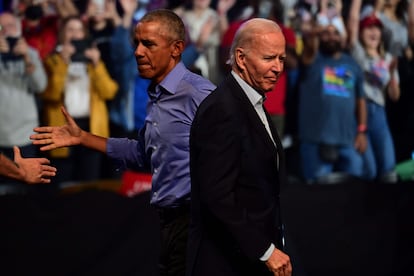Joe Biden y Barack Obama