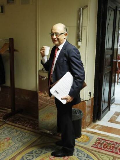 El ministro de Hacienda, Cristóbal Montoro.