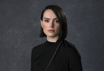 A atriz Daisy Ridley em um evento de promoção de ‘A Ascensão Skywalker’ em Pasadena (Califórnia).
