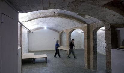 Espacio central de la tienda-galería Las cosas de Martínez.