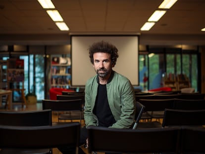 El director y activista climático Cyril Dion en la sede del Instituto Francés, en Madrid.