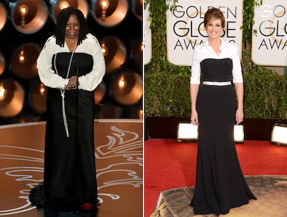 Whoopi Goldberg y Julia Roberts