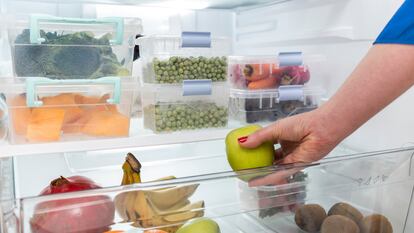 Táperes y cajas resistentes que permiten visualizar de manera rápida todos los alimentos. GETTY IMAGES.