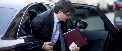 El presidente de la Generalitat de Catalu&ntilde;a, Carles Puigdemont.