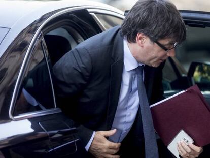 El presidente de la Generalitat de Catalu&ntilde;a, Carles Puigdemont.