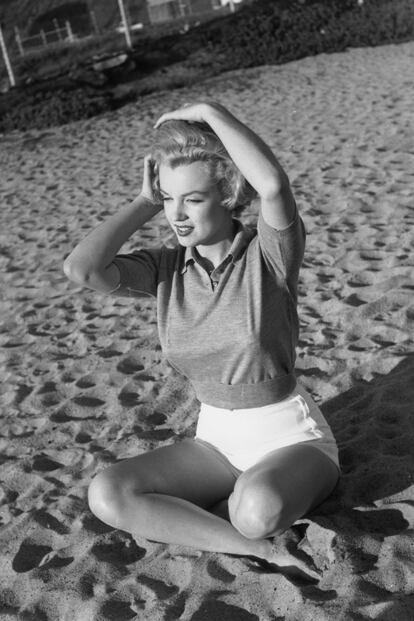 Marilyn Monroe en 1955.