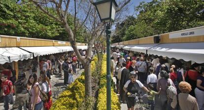 Fira del Llibre de Val&egrave;ncia en la edici&oacute;n del 2010.