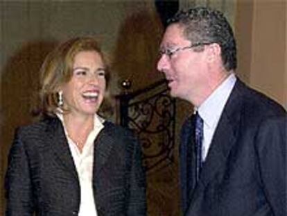 Ana Botella y Alberto Ruiz-Gallardón.