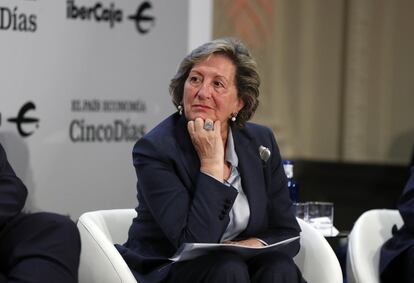 Pilar González de Frutos, presidente de Unespa.