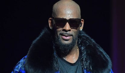 R. Kelly, durante un concierto en 2016.