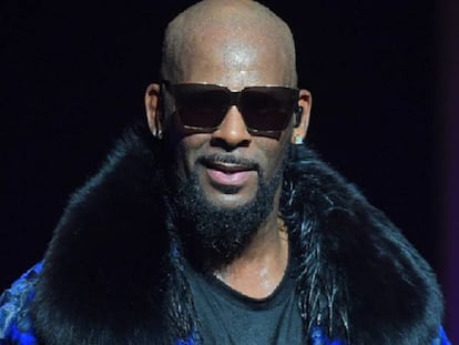 R. Kelly, durante un concierto en 2016. 