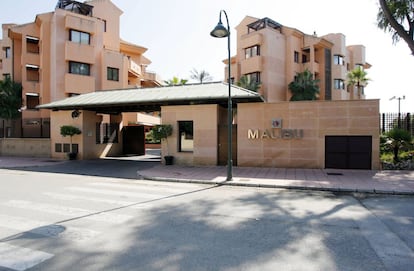 Luxury apartments on the site where Casa Malibú once stood.