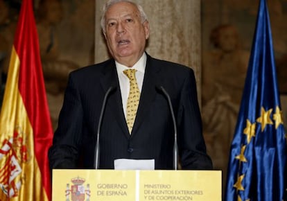El ministro de Asuntos Exteriores, José Manuel García-Margallo.