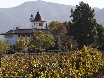 Las cavas de Codorniu en Sant Sadurni d'Anoia