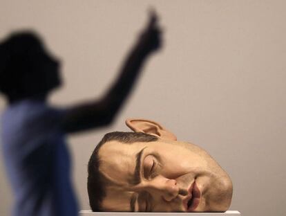 'Mask II' (Ron Mueck).