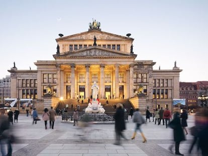 El imponente edificio de la Konzerthaus en la ciudad alemana.