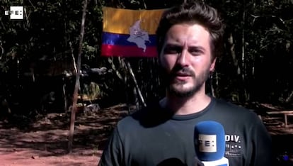 El periodista español de Efe, Gonzalo Domínguez.