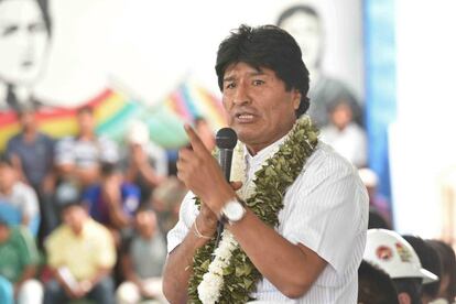 El presidente de Bolivia, Evo Morales.