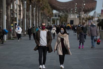 Passeig Marítim de Barcelona.