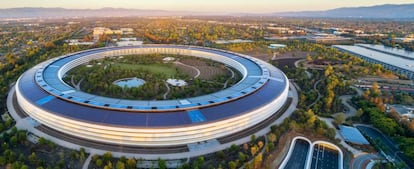 La sede de Apple en Cupertino, Silicon Valley (EE UU).