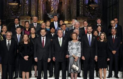 Los asistentes de la XXII Cumbre de Jefes de Estado y de Gobierno, en Cadiz