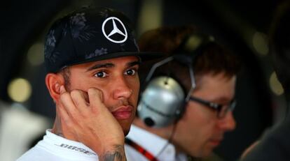 Hamilton este viernes en Suzuka.