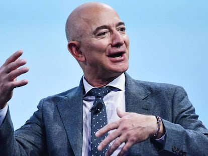El presidente de Amazon, jeff Bezos.
