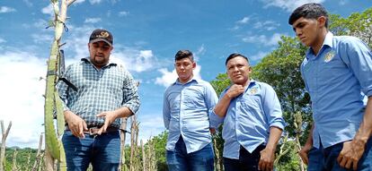 Engineer Nelson Ariel Aguilera, 26, teaches at the Texiguat Agricultural Institute, in El Paraíso, Honduras.