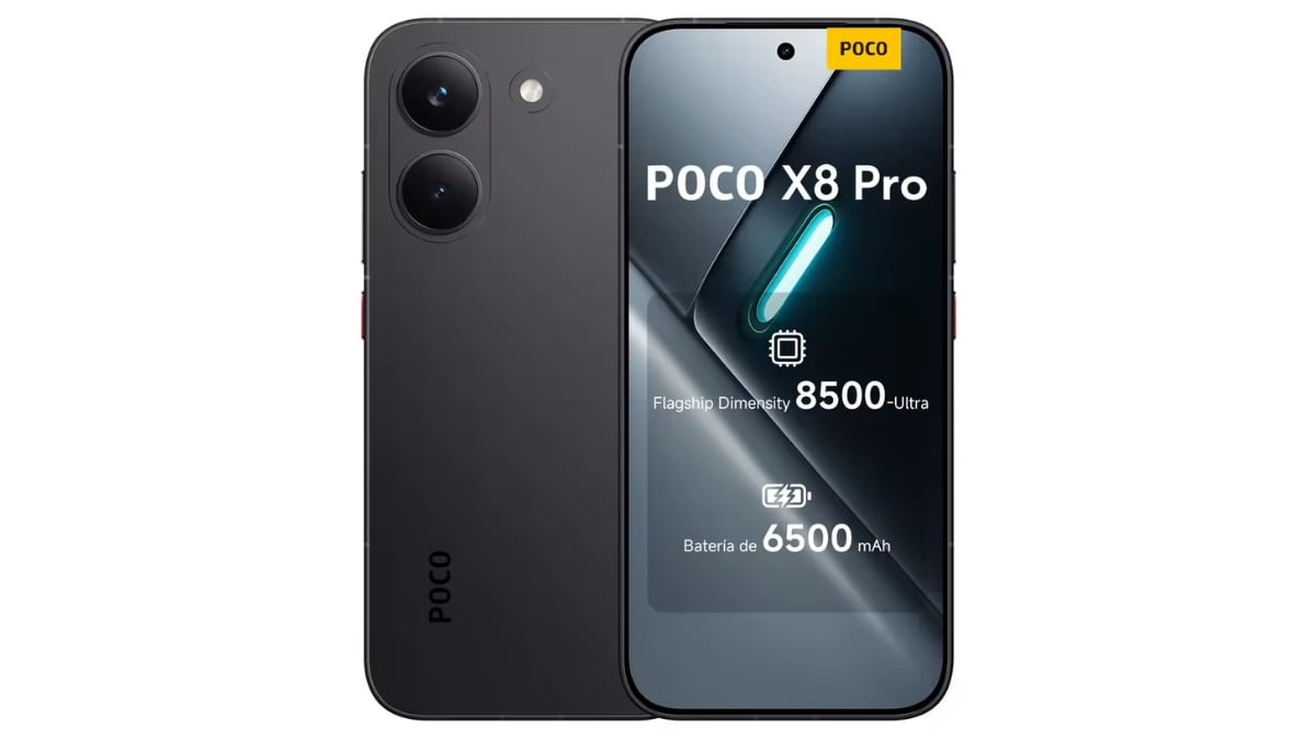 Teléfono POCO X8 Pro.