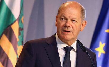 El canciller alemán, Olaf Scholz.