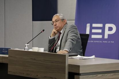 Dario Acevedo, exdirector del CNMH comparece ante la JEP.