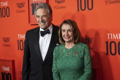 Nancy Pelosi y su esposo Paul. 