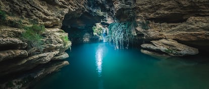 El salto del Usero, en Bullas (Región de Murcia).