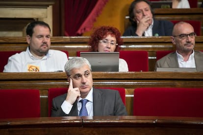 Catalan justice chief Germà Gordó has been criticized over statements he made on Saturday.