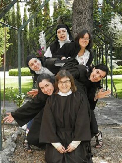 One of the photographs that the Discalced Carmelites from Valladolid show on their website.