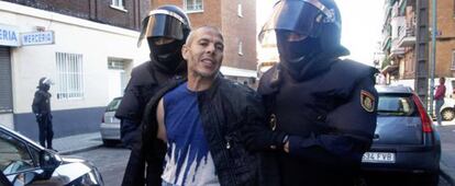 Ikasrrien, cuando fue detenido en Madrid en junio de 2014.