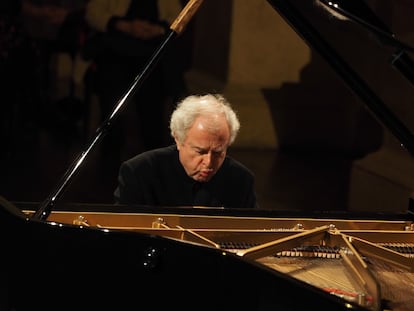 András Schiff, en el recital inaugural de su festival Omaggio a Palladio el pasado jueves en Vicenza.