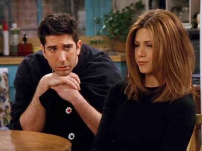 La relación de Rachel y Ross capitaliza el último capítulo de 'Friends'.