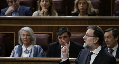 Mariano Rajoy, el 27 de mayo, en el Congreso de los Diputados.