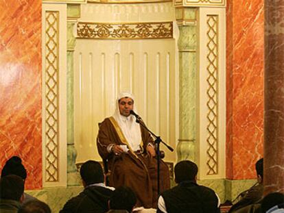 El imán Munir Mahmoud, principal autoridad religiosa de la mayor mezquita de España.