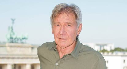 El actor Harrison Ford el pasado 19 de septiembre en la presentación de 'Blade Runner 2049' en Berlín.