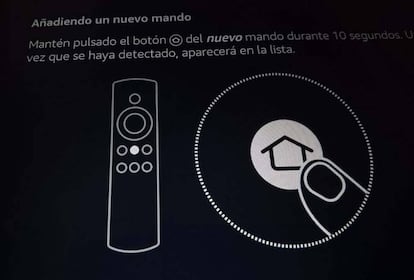 Vincular mando Amazon Echo