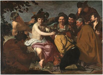 'Los borrachos' o 'El triunfo de Baco', de Velázquez (1628-1629)