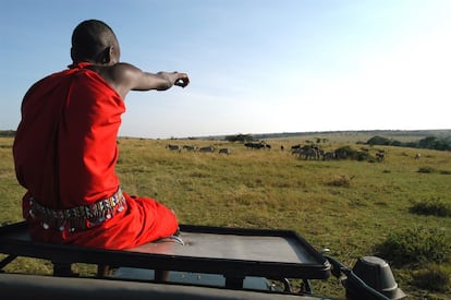 El parque nacional Serengeti, principal atracción turística de Tanzania, es famoso por las migraciones de ñues y por la riqueza de su fauna salvaje, entre la que se encuentran los llamados cinco grandes mamíferos africanos: león, leopardo, rinoceronte negro, elefante, búfalo. En la región del Serengueti, al suroeste de Kenia, paisaje de sabana salpicada por las características acacias, se extiende Masái Mara, una reserva natural nacional que en realidad se puede considerar continuación del parque tanzano; debe su nombre a la tribu masái que la habita y al río Mara, que la cruza.