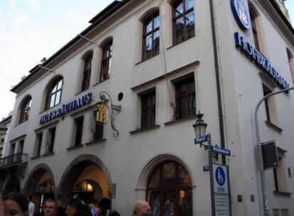 Cervecería Hofbrauhaus, una de las más típicas de Múnich