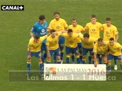 Las Palmas 1 - Huesca 1