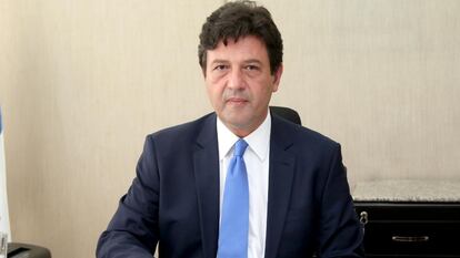 El exministro de Salud brasileño Luiz Henrique Mandetta.