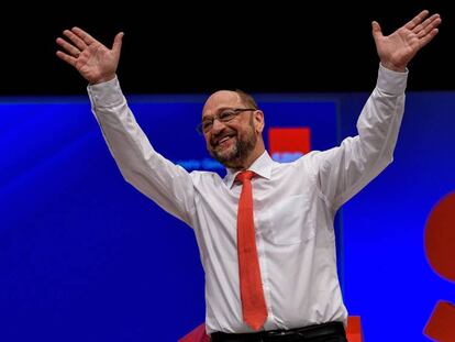 Martin Schulz, l&iacute;der del partido socialdem&oacute;crata alem&aacute;n.                                                                                                                          