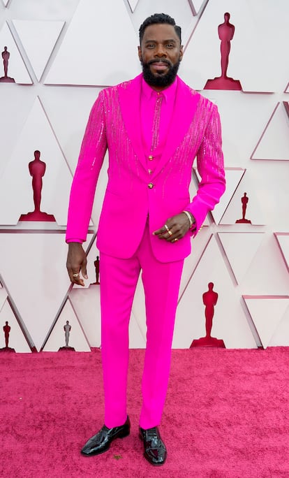 Colman Domingo, de Versace en los Oscar.